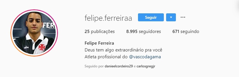 Instagram Felipe Ferreira