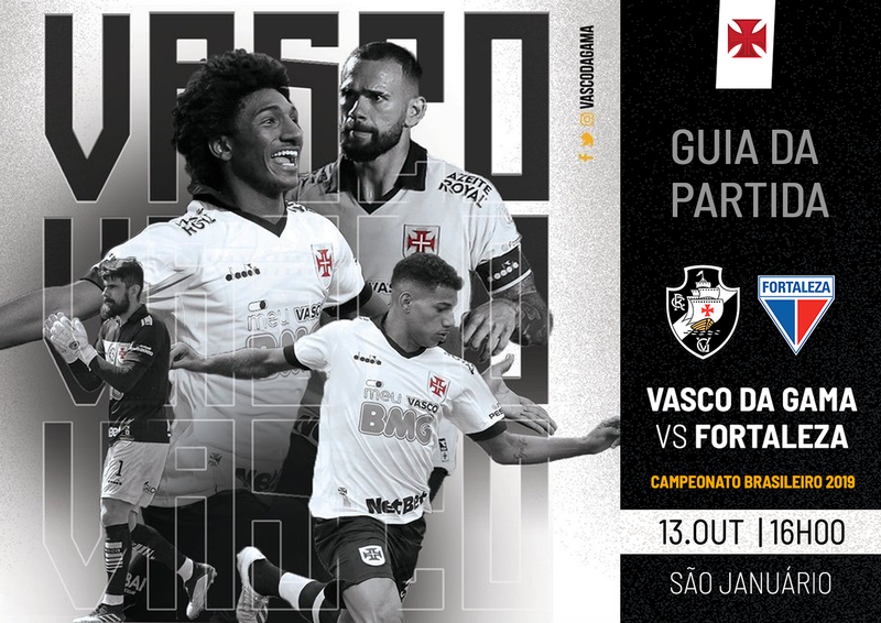 Guia da partida Vasco x Fortaleza