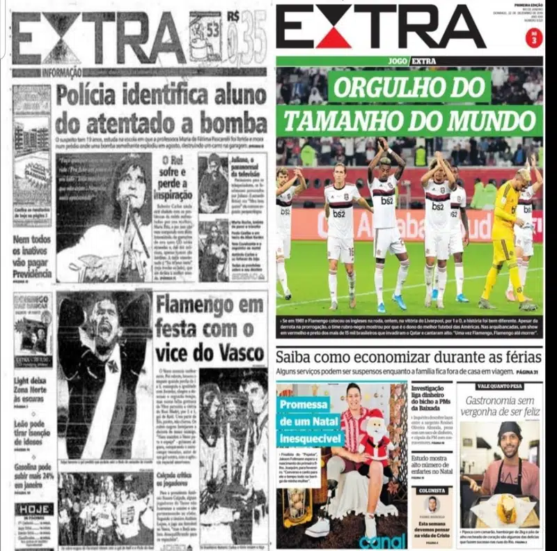 Campeão mundial ou não? Veja como as capas de jornais reportaram o