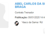 Abel registrado no BID (Rodrigo Silva)