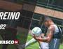 Vasco TV - Treino no CT do Almirante neste sábado. (Vasco TV/Reprodução)