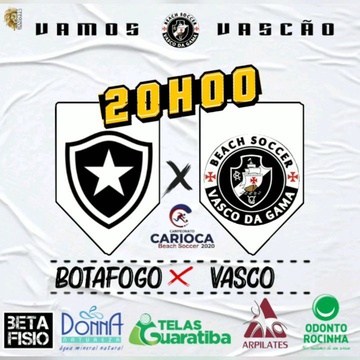 Vasco x Botafogo Beach Soccer