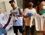 Camisas que serão doadas na rifa do #VirusDoBem (Reprodução)