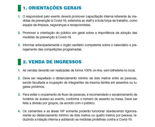 Regras de ouro para jogos com público no Rio de Janeiro 1