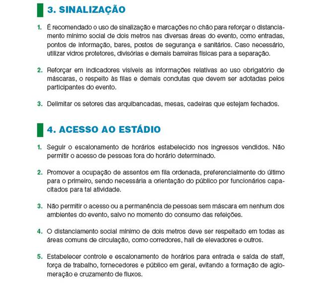 Regras de ouro para jogos com público no Rio de Janeiro 2