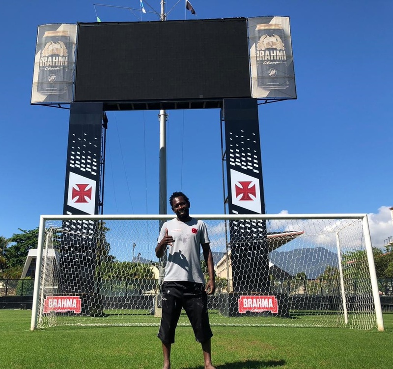 Amaral no Estádio do Vasco da Gama