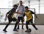 Alunos da Vasco Academy durante treino na unidade São Januário (Rafael Ribeiro/Vasco.com.br)
