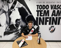 Bernardo Henrique assinou contrato de formação até agosto de 2023 (Divulgação/Vasco)
