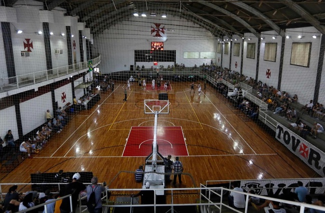 Ginásio de Basquete do Vasco da Gama.