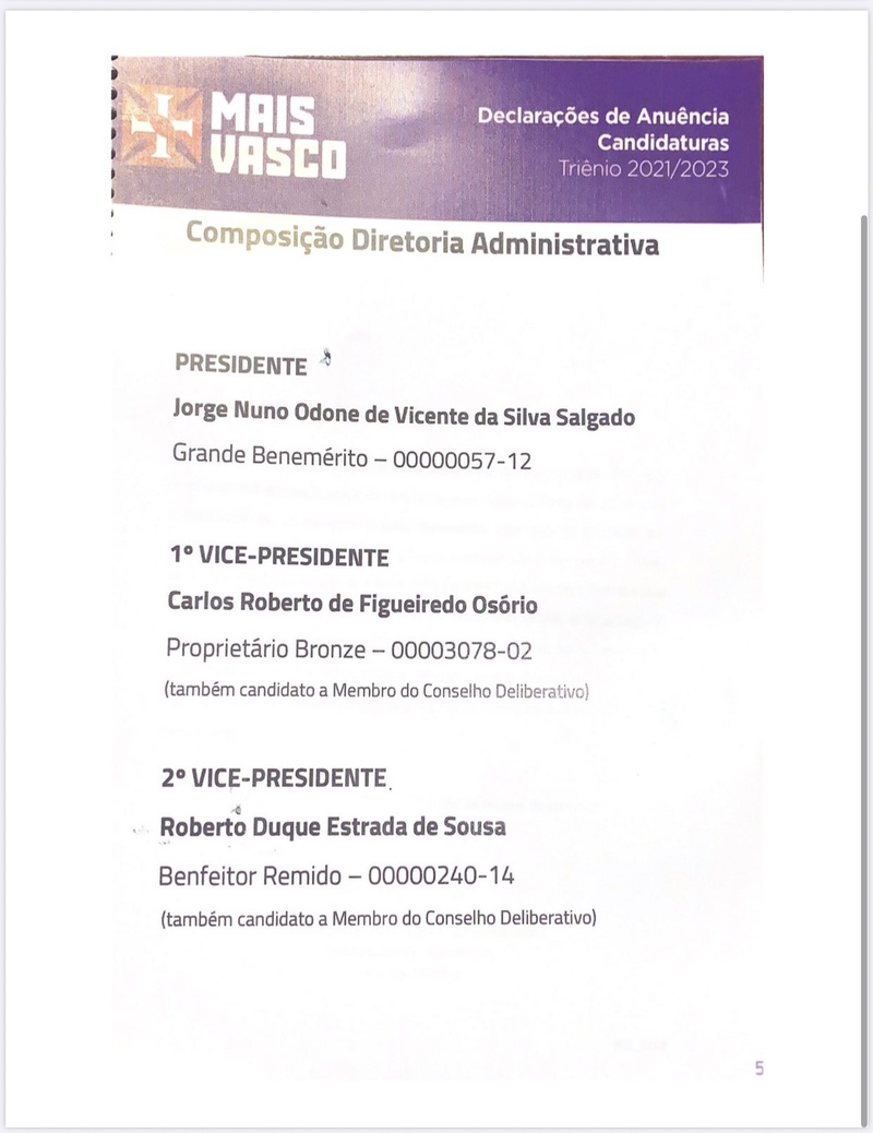Jorge Salgado protocola candidatura e define VPs