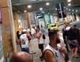 Confusão entre torcedores do Vasco no aeroporto (Reprodução)