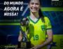 Jessíca Getúlio, melhor jogadora do mundo (Divulgação/ Vasco)