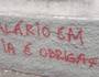 Muro de SJ pichado (Reprodução)