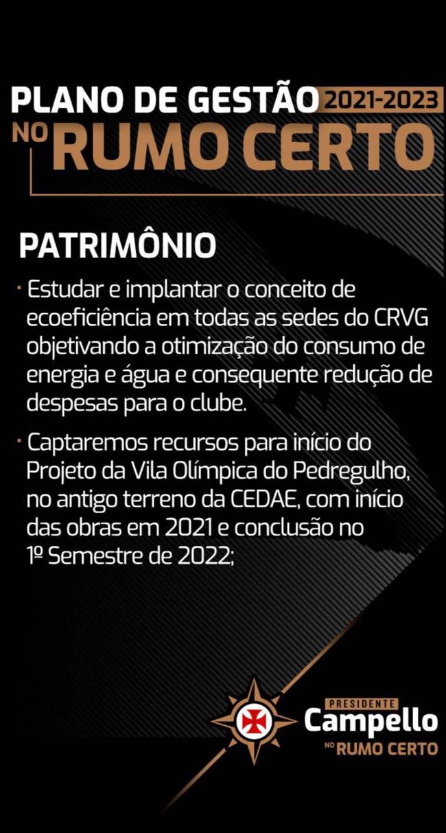 Plano de Gestão da Chapa No Rumo Certo 12