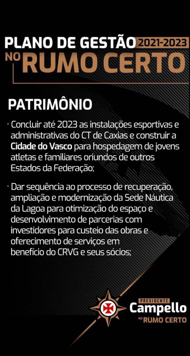 Plano de Gestão da Chapa No Rumo Certo 13