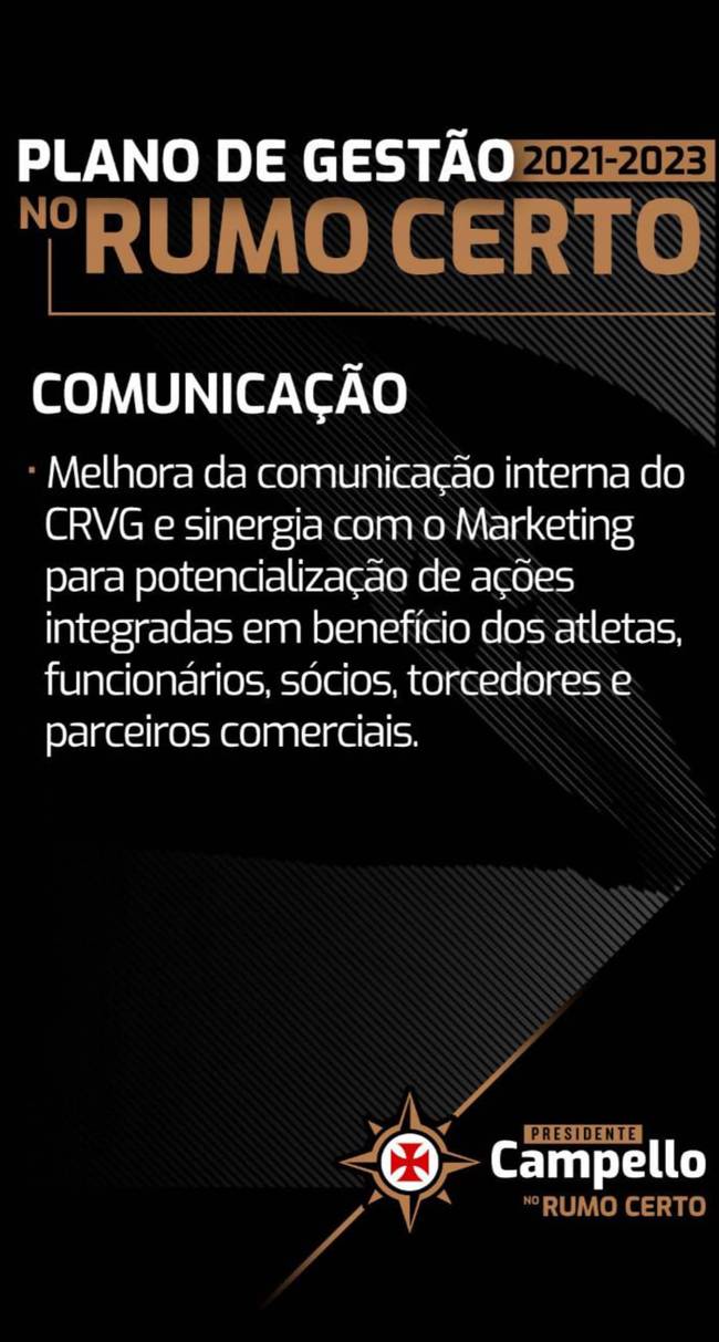 Plano de Gestão da Chapa No Rumo Certo 17