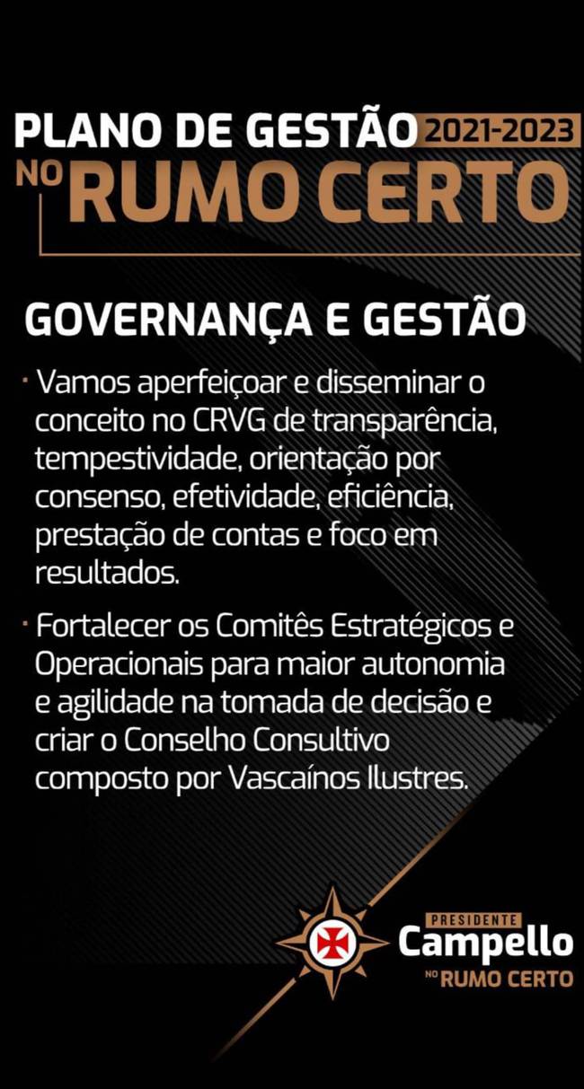 Plano de Gestão da Chapa No Rumo Certo 3