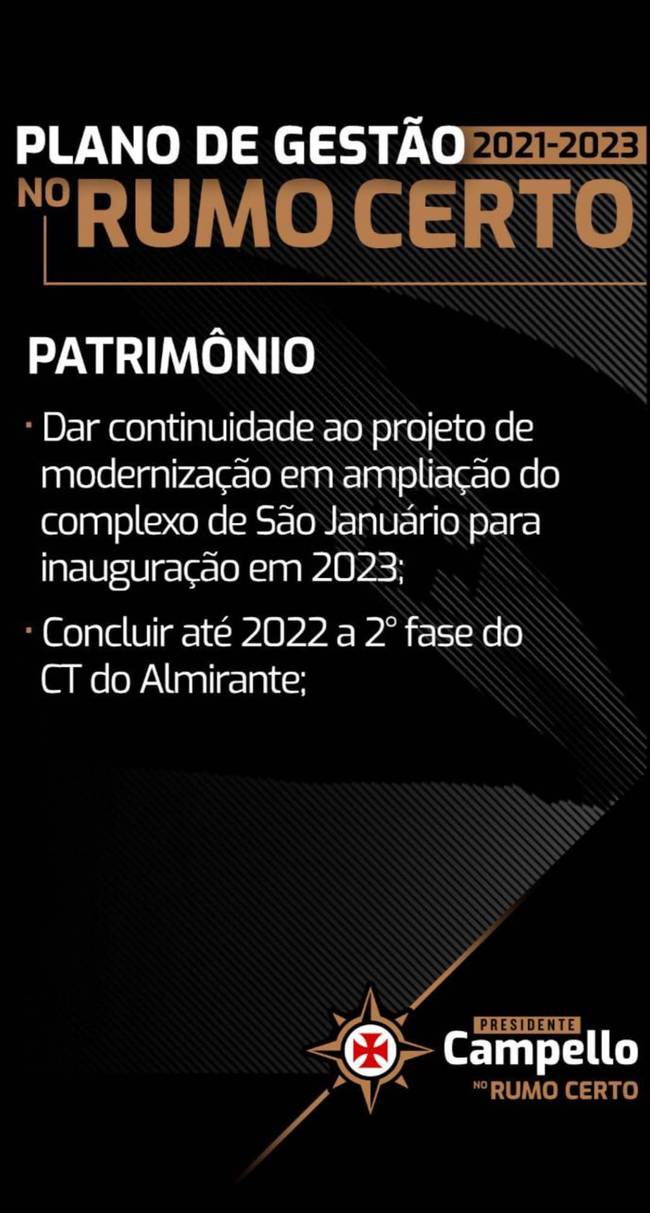 Plano de Gestão da Chapa No Rumo Certo 5