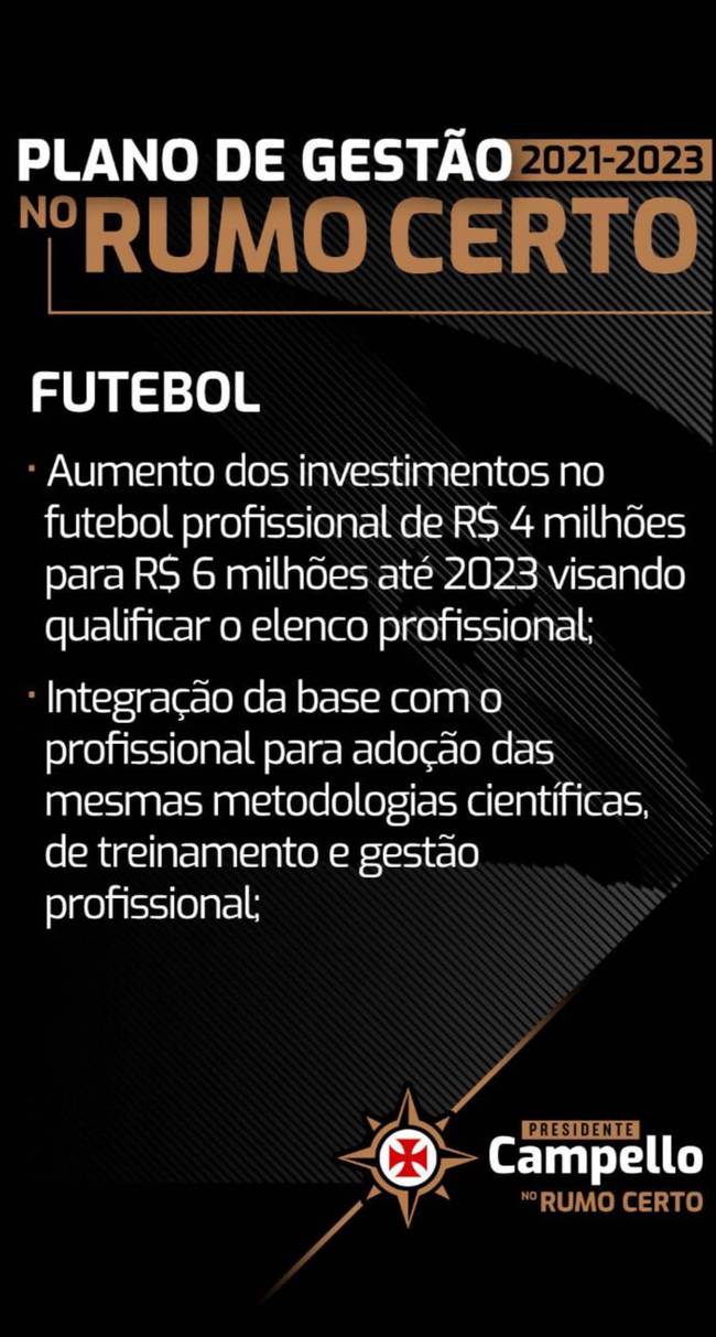 Plano de Gestão da Chapa No Rumo Certo 7