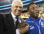 Roberto Dinamite e Pelé (Reprodução)