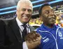 Roberto Dinamite e Pelé (Reprodução)