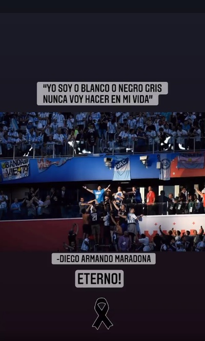 Gustavo Torres homenageia Maradona