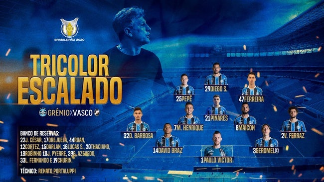 Grêmio x Vasco