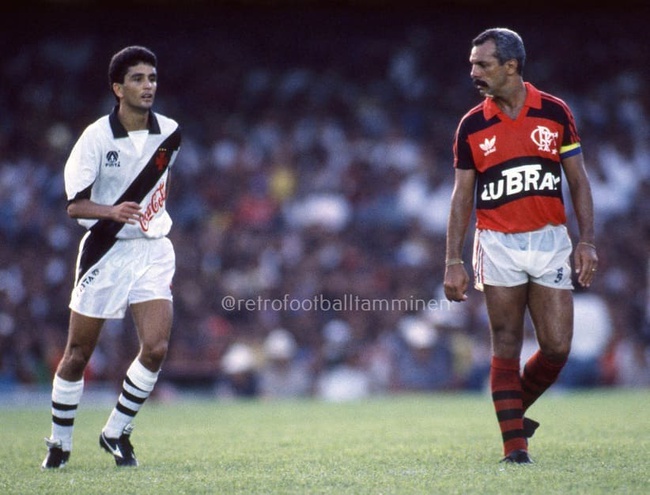 Vasco v Flamengo, Bebeto v Junior