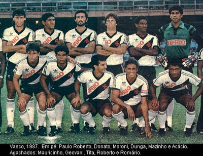 Vasco Campeão Estadual 1987