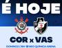 Corinthians x Vasco (Reprodução)