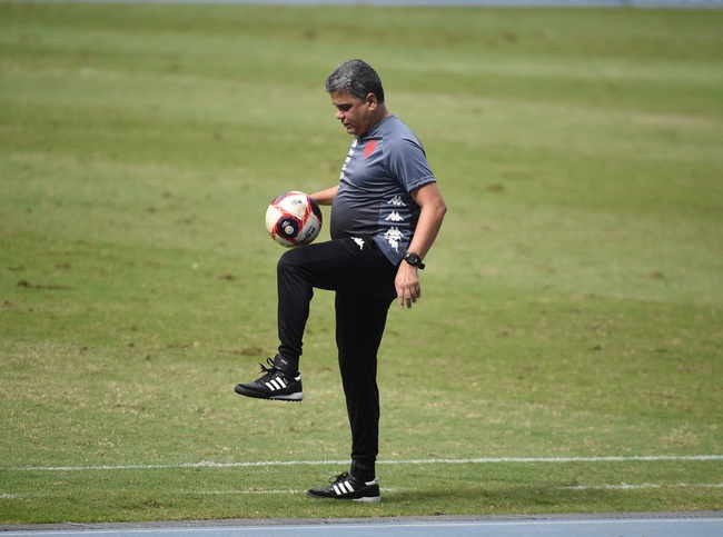 Marcelo Cabo durante a partida entre Botafogo e Vasco