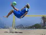 Dani Barboza Beach Soccer Feminino (Antonio Scorza / Agência O Globo)