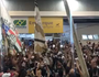 Torcida vascaína no aeroporto de São Luís (Reprodução)