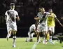 Gabriel Pec comemorando gol contra o CSA (André Durão)
