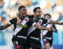 Raniel e Nenê comemorando gol contra o Londrina (Daniel Ramalho/Vasco)