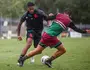 Fábio Gomes em jogo-treino contra o Barra da Tijuca (Daniel Ramalho/Vasco)