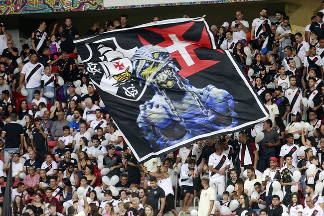 Torcida do Vasco no Mané Garrincha