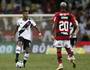 Zé Gabriel em ação contra o Flamengo (Daniel Ramalho/Vasco)