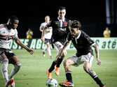Marlon Gomes contra o São Paulo (Leandro Amorim/Vasco)