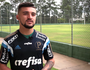 Victor Luís (TV PalmeirasFAM, Reprodução/YouTube)