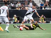 Pablo Galdames contra o Botafogo (Leandro Amorim/Vasco)