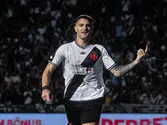 Vegetti comemora gol contra o Água Santa (Leandro Amorim/Vasco)