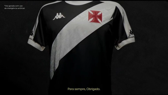 Camisa nova em homenagem a Roberto Dinamite