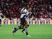 Lyncon comemora gol contra o Internacional (Leandro Amorim/Vasco)