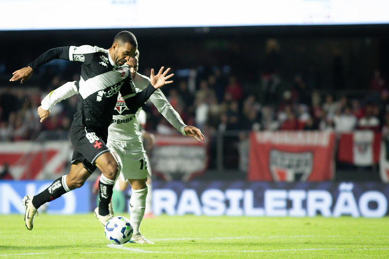 São Paulo 1 x 3 Vasco: Charge mostra Rayan, Nuno e Vegetti comendo Bis