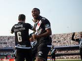 Rayan comemora gol contra o Santos (Matheus Lima/Vasco)