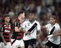 Rayan comemora gol contra o Flamengo (Matheus Lima/Vasco)