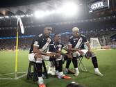 Comemoração do gol de Rayan. (Matheus Lima/Vasco)