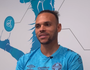 Martin Braithwaite (Grêmio FBPA, Reprodução/Youtube)
