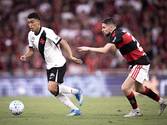 Johan Rojas contra o Flamengo (Matheus Lima/Vasco)
